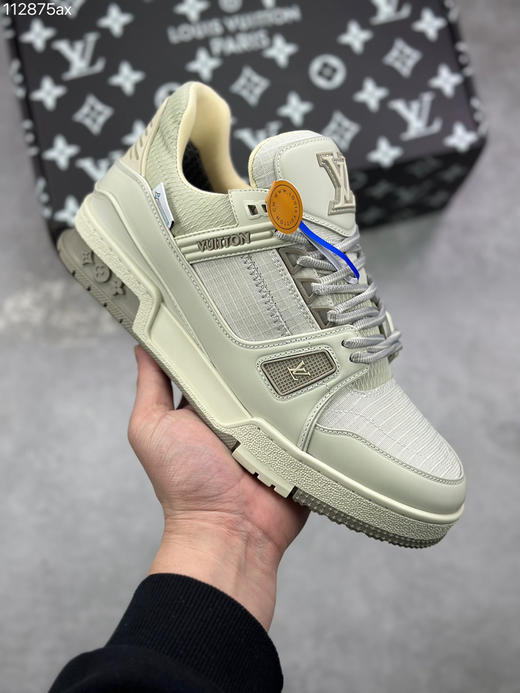 春季特惠💰720 LV 纯原版本 # 驴家 Trainer 低帮休闲板鞋 商品图0