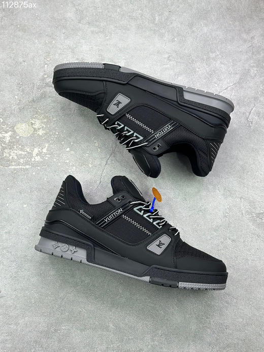 春季特惠💰720 LV 纯原版本 # 驴家 Trainer 低帮休闲板鞋 商品图4