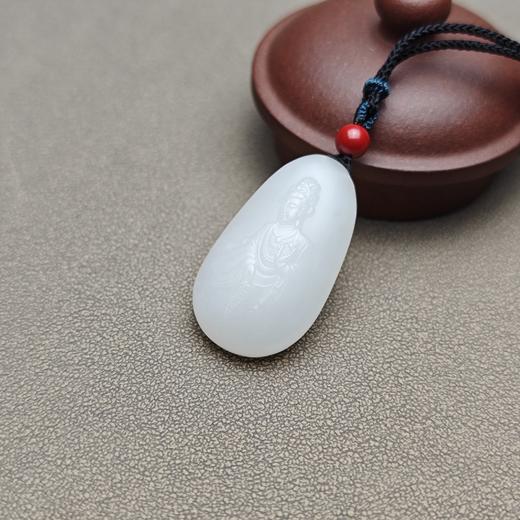 新疆和田玉且末料羊脂玉小观音 228-3 商品图10
