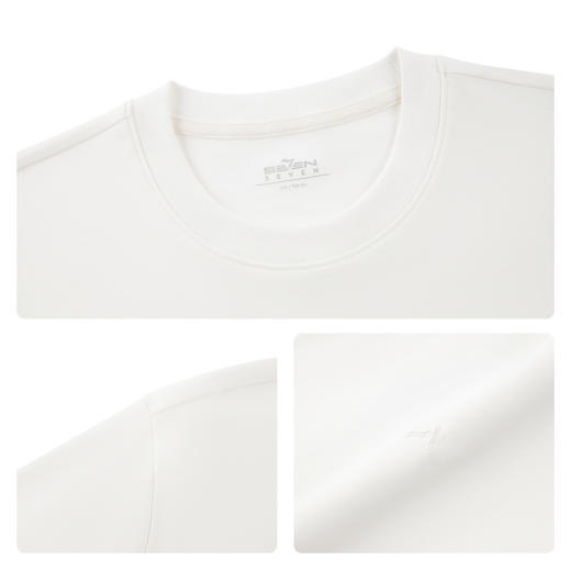 【三防T恤】柒牌男士夏上新短袖T恤防水防油柔软舒适纯棉短T 130T71840 商品图3