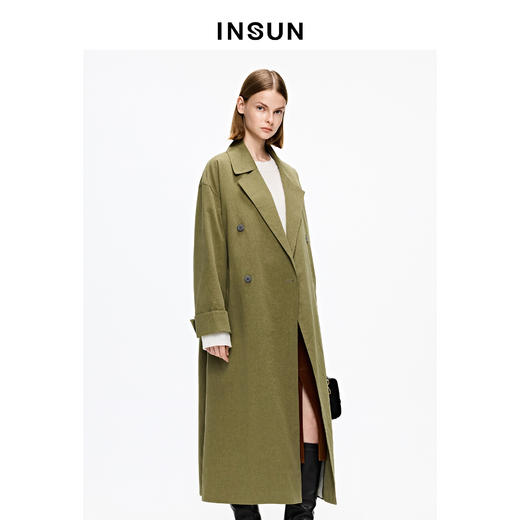 恩裳INSUN女装风衣9C36107010 商品图2