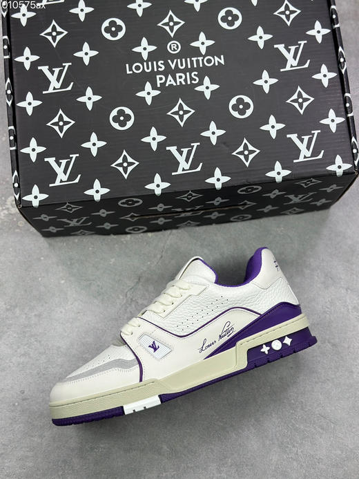 春季特惠💰720 LV 纯原版本 # 驴家 Trainer 低帮休闲板鞋 商品图2