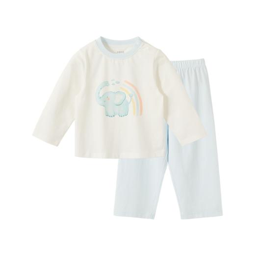 怡比萌甜派对家居长袖圆领套装HY26SPN308粉蓝80#-130# 商品图8