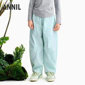 【实体店同款】女童全腰梭织单裤夏季新款安奈儿童装AG626142