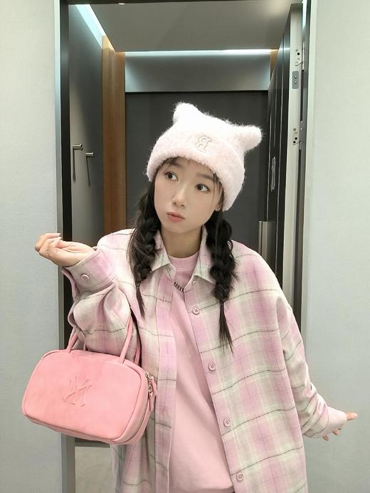 优选 | MLB斜挎手提包 黑色/棕色/深黄色/粉红色 34*10*20（cm） 商品图8