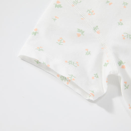 怡比繁花拾光短袖开襟哈衣HY26SUN050粉橘色调59#-80# 商品图10