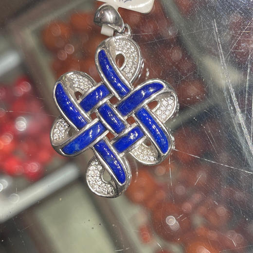 1340元/个青金石巴扎吊坠 商品图2