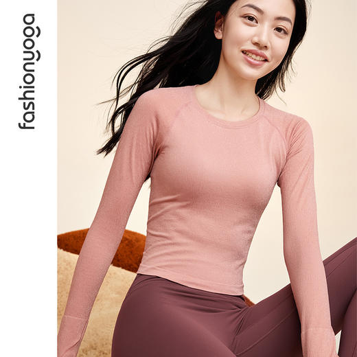 2026春夏F14393  Q弹星光一体织长袖 商品图8