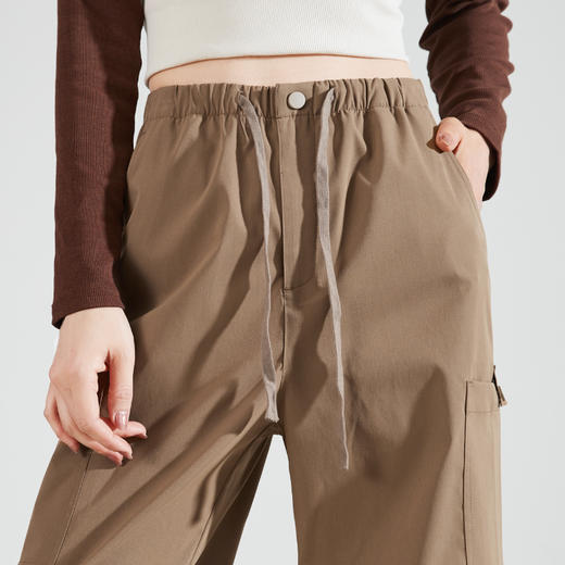 【亏本售！春季-工装裤】逸阳运动工装裤显瘦户外宽松休闲抽绳束脚裤子0949 商品图2