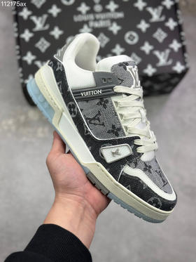 春季特惠💰720 LV 纯原版本 # 驴家 Trainer 低帮休闲板鞋