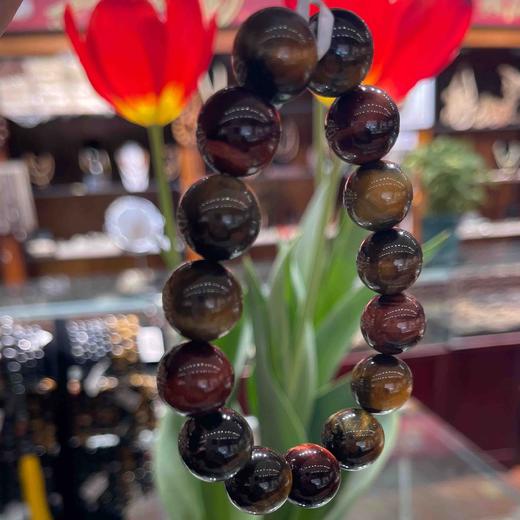 100元/条三色虎眼石手串 商品图2