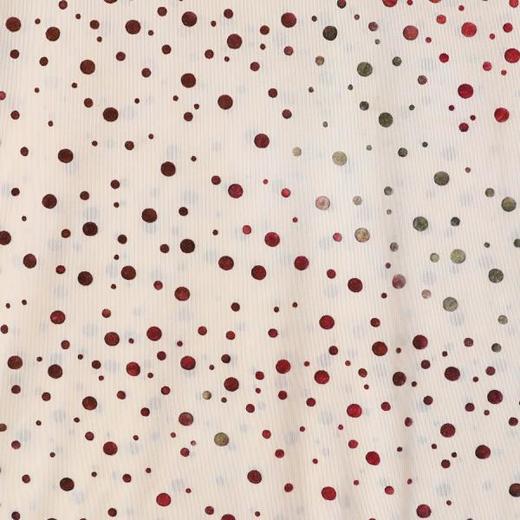 SDSA男装2026新款高贵轻奢时尚百搭植绒波点圆领长袖T恤时尚上衣 商品图2