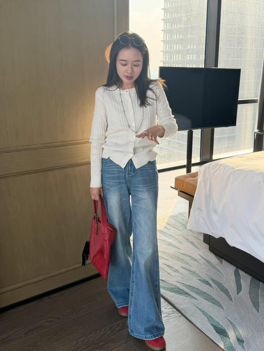 2603103    “超模裤” 土耳其牛仔 直筒 夏日浅蓝 商品图3