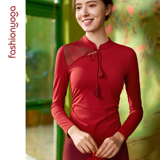 2026春夏FC15373新中式花朵长袖 商品图4