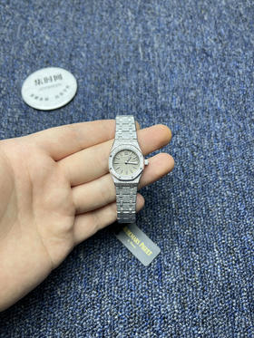 AP爱彼皇家橡树23mm霜金款 皇家橡树霜金新推出23mm迷你款石英女表 女士腕表 表径23mm 张韶涵同款