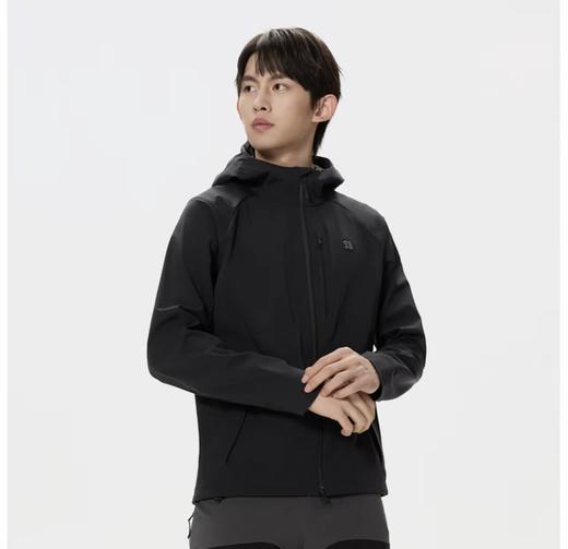 KOLON SPORT可隆连帽软壳夹克防泼水防风透湿马蹄袖外套 bk 341094 商品图6