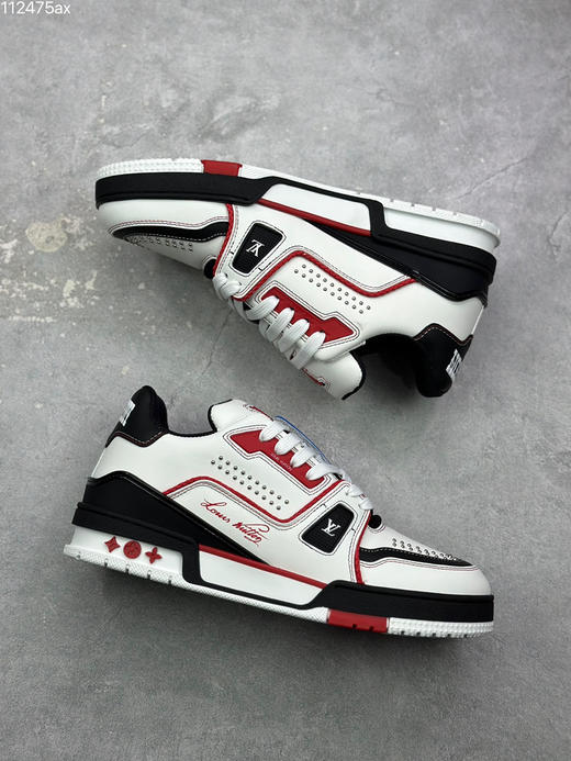 春季特惠💰720 LV 纯原版本 # 驴家 Trainer 低帮休闲板鞋 商品图4