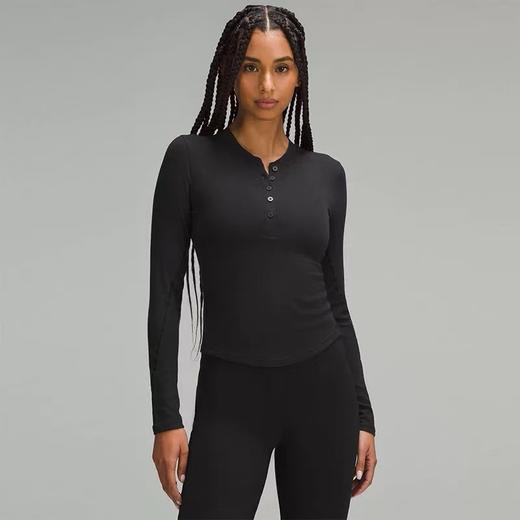 露露lululemon Hold tight女款长袖亨利衫 YE 341127 商品图6