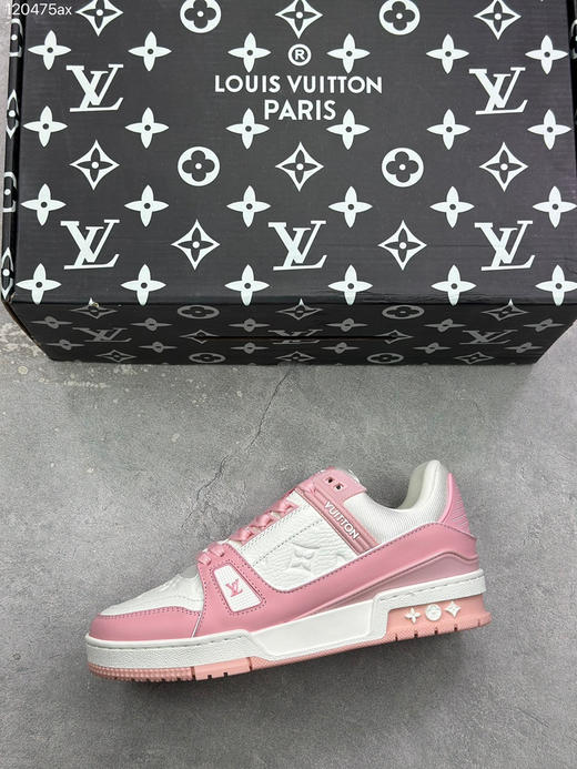 春季特惠💰720 LV 纯原版本 # 驴家 Trainer 低帮休闲板鞋 商品图2