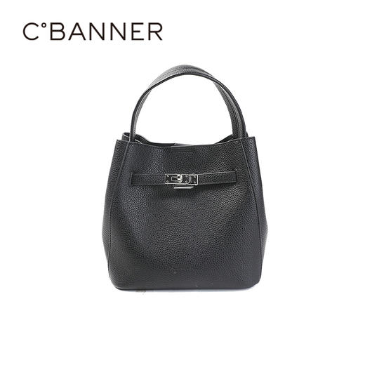 【上新】千百度2026细腻荔枝纹包面耐磨实用女包A26372513 商品图0