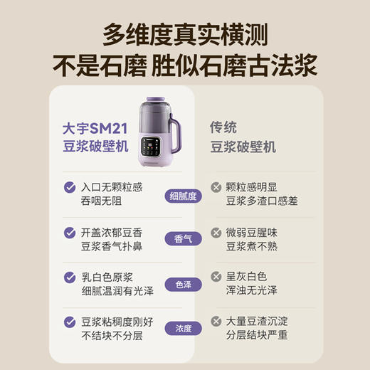 大宇新款破壁机豆浆机家用小型榨汁机静音sm21 商品图1