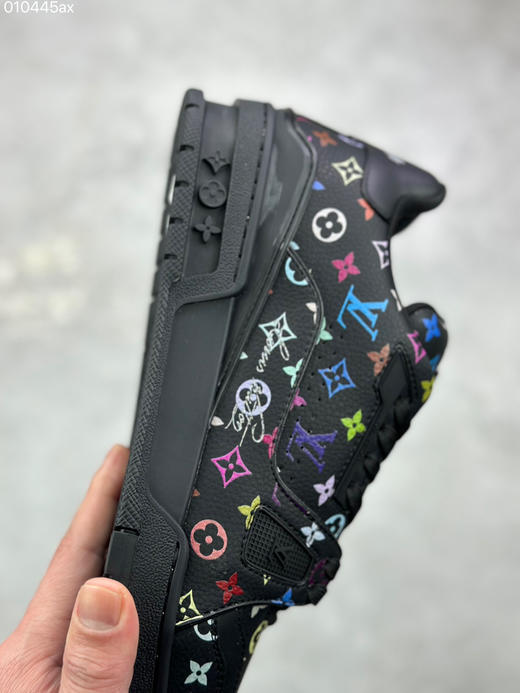 春季特惠💰720 LV 纯原版本 # 驴家 Trainer 低帮休闲板鞋 商品图5