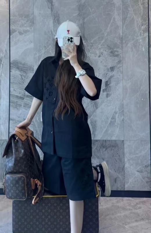 驴家 25ss植绒口袋印花短袖衬衫 男女同款（DY） 商品图5