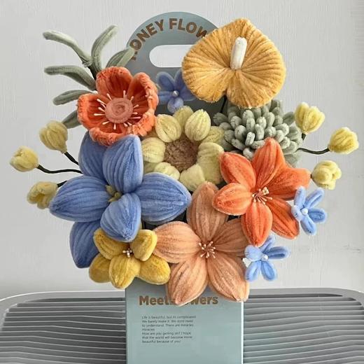 成品扭扭棒diy手工制作成品花送朋友闺蜜情人节生日礼物-工期一周 商品图12