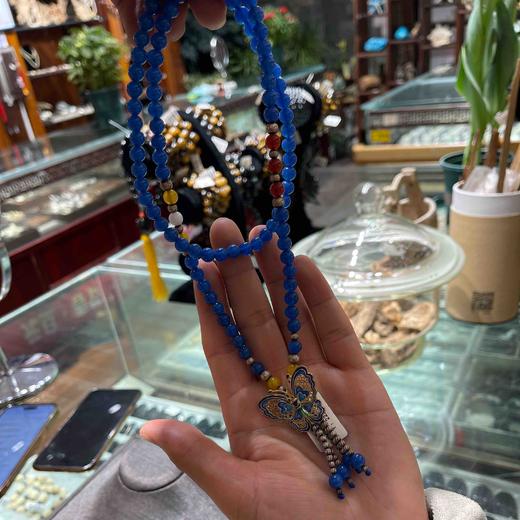 222元/条蓝玛瑙毛衣链 商品图1