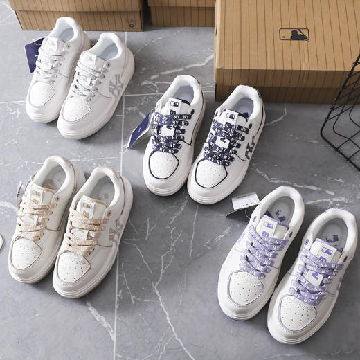 【100%正品】MLB学长鞋 26春新款SXD02 老花满印复古时髦 休闲感十足 内增高4cm 男女同款 潮人必备 商品图0