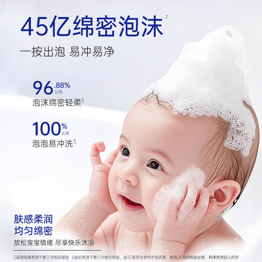 【新品尝鲜】露安适初生倍护洗发沐浴泡泡300ml 商品图5
