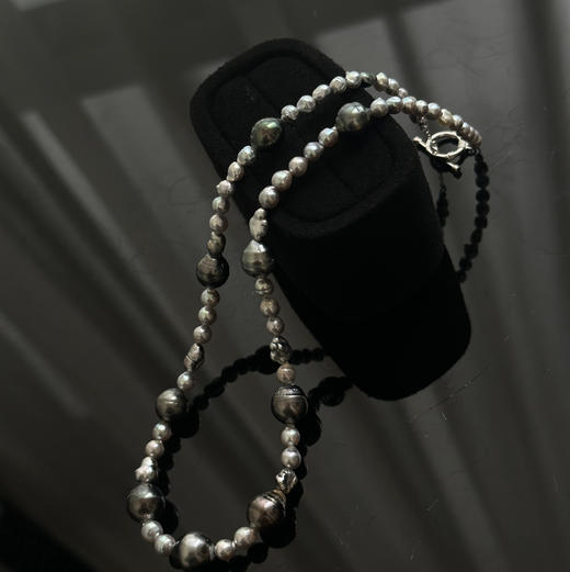 keshi大溪地+akoya真多麻色+大溪地巴洛克 三重奏交响乐 是冷光 chill style 商品图8