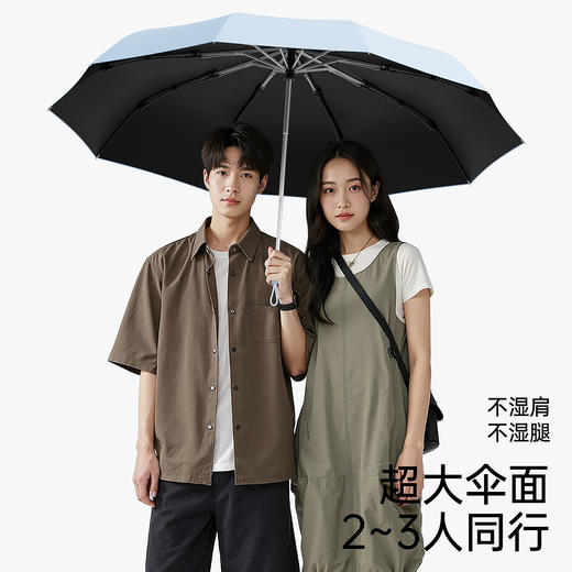 左都同心圆节节收正向晴雨伞 商品图4
