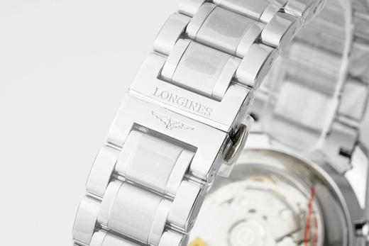 AF浪琴名匠8针月相功能腕表系列（搭载满血版一体机芯➕亚洲7751机芯）42MM精钢表壳经过抛光处理，延续了浪琴的优雅气质，表壳左侧隐藏了星期历的调节按钮 整个手表基于正品original原版开模❕❕ 商品图6