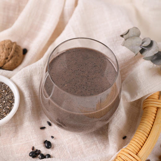 【以黑养黑❗️芝麻核桃黑豆粉】新配方特加入奇亚籽、桑椹高膳食纤维 高蛋白质，营养更丰富，早餐代餐粉速食懒人食品黑芝麻糊QQ 商品图2