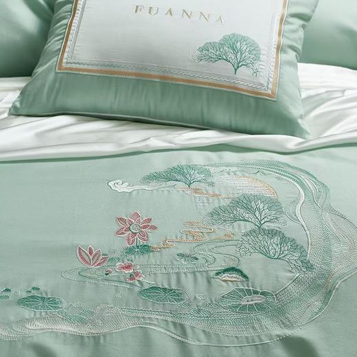 【富安娜】B座7F富安娜新疆棉四件套婉若清风 商品图2