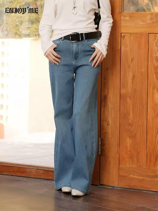 【门店同款】ENJOY春季宽腰带筒喇裤 169148991 商品图3