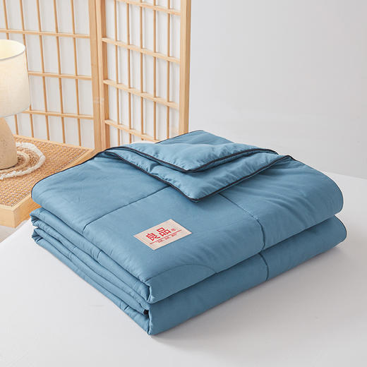 【品牌直发】加倍生活 A类水洗棉新疆棉花夏被-纯色系列 7色可选 带检测口 夏凉被空调被 商品图6