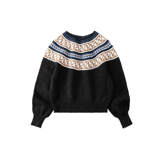 苏苏姐家圆梦提花套头衫手工DIY编织钩针棒针衣服毛线团材料包 商品图4