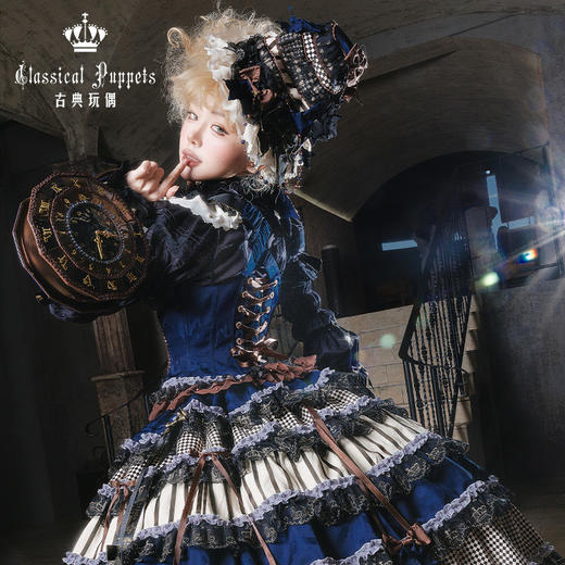 【全款预售】安东尼蛋糕 分体 蒸朋/天文钟 古典玩偶 Lolita 商品图7