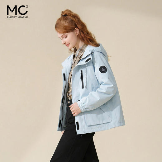 女装连帽大口袋中性款外套-006J5212003 商品图2