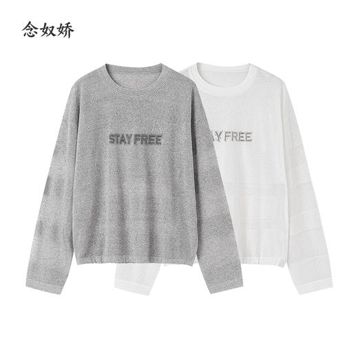 【商场同款】CNK6452 “ 套头双色毛衫” 商品图5