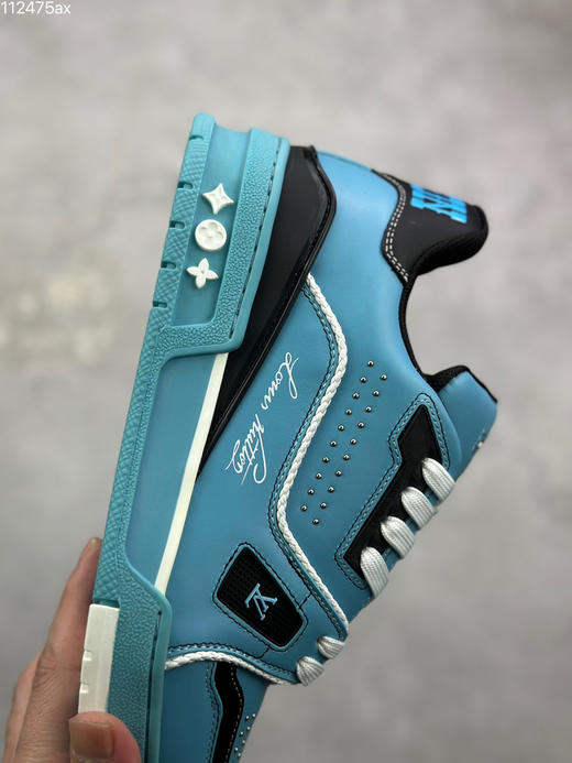 春季特惠💰720 LV 纯原版本 # 驴家 Trainer 低帮休闲板鞋 商品图5