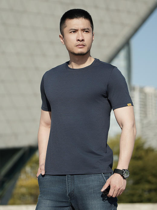 二代龙牙秘之风羽PRO美丽诺羊毛圆领短袖T恤 商品图9