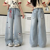 西蒙日记26款休闲时尚女童牛仔裤 商品缩略图6