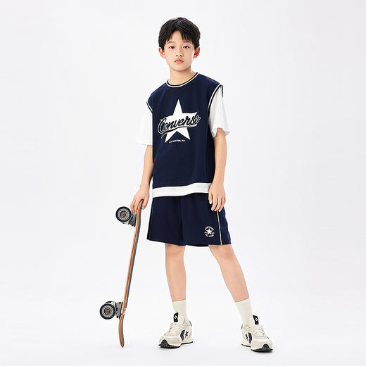CONVERSE 夏 大童小童 儿童童装套装 NVB-KS-K238 商品图3