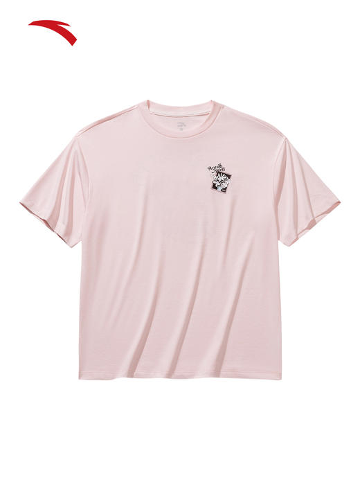 安踏冷萃T丨休闲短袖女士2026夏季新款宽松透气运动T恤162628108 商品图1