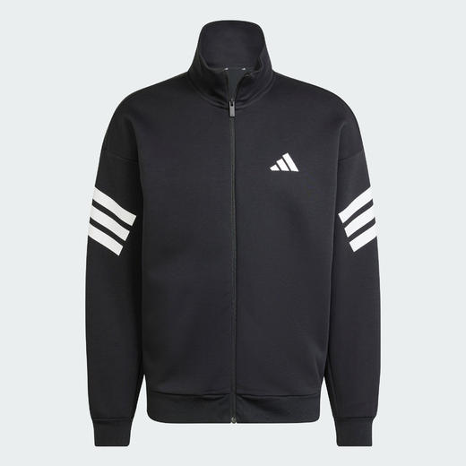 Adidas阿迪达斯男子FUTURE ICONS TRACK JACKET 立领运动休闲夹克外套JD4885 商品图2