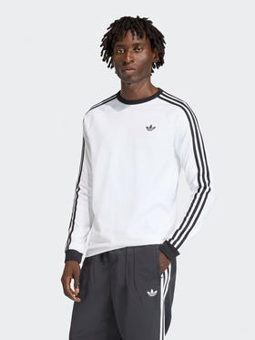 Adidas阿迪达斯三叶草男子运动休闲长袖T恤KE3545