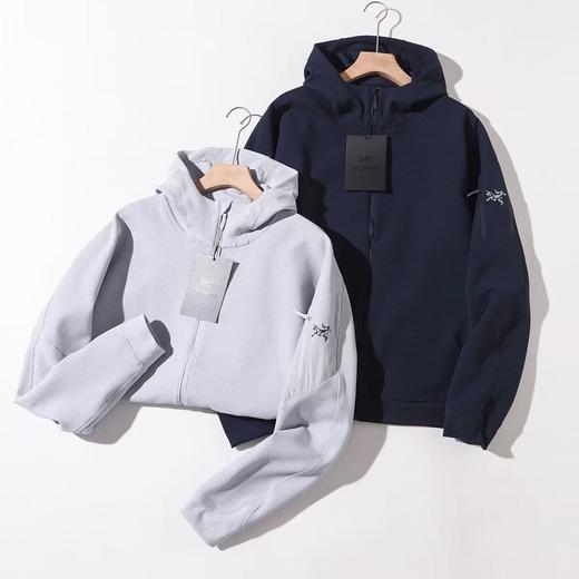 【ctx1】开春新款男子运动休闲华夫格软壳连帽外套！！ 商品图1